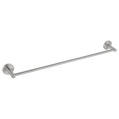 Circular 24" Bathroom Towel Bar KBA1404, Brushed Nickel