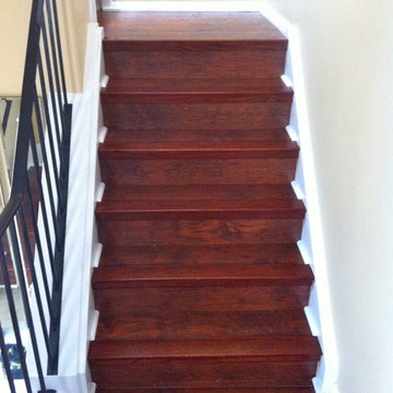 Hardwood Stairs and Floor