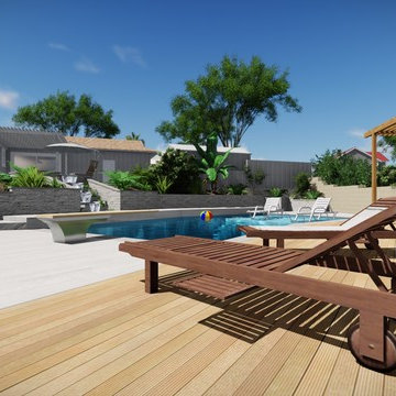 Pool side overview
