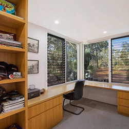 Study rooms with Breezway louvres provide a view and natural ventilation - Windows