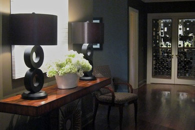 Eclectic entryway photo in Chicago