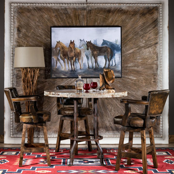 Chisum Classic Brown Barstool