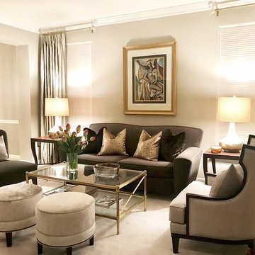 Transitional Living Room-Rose T Bien-Aime