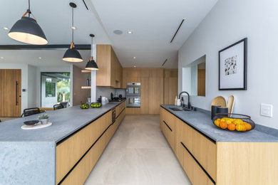 Inspiration for a contemporary kitchen remodel in San Francisco