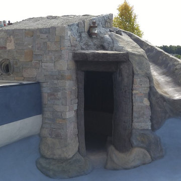 Backyard Boating Gunite Pool with ecoFinish KON