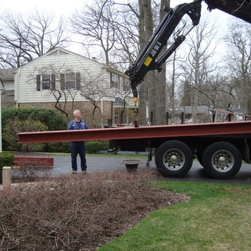 Lake Forest - New Steel Beam and Columns for New Kitchen