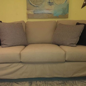 Living room and Family room