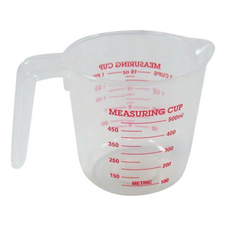 Progressive Measuring Cup Standard And Metric Markings 20 Oz Plastic