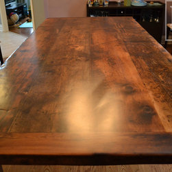 Reclaimed Wood Harvest Tables - Products