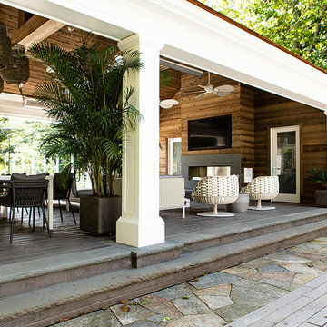 Tropical Tennis Pavilion