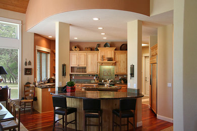 Elegant kitchen photo in Other