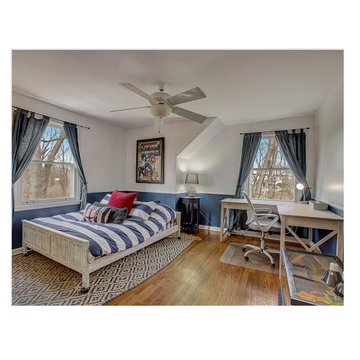 Barrington Hills Cape Cod Farmhouse Staging for Realtor Listing