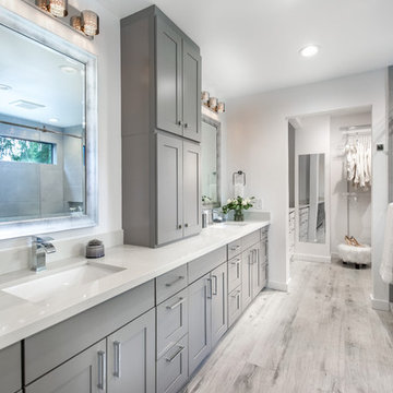 Gray Chic Master Bathroom