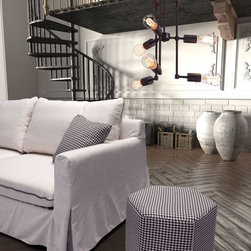 Zuo Timaru Ceiling Lamp Rust - SKU: 98420 - Pendant Lighting