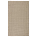 Jaipur Living - Jaipur Living Houndz Indoor/Outdoor Trellis Light Gray/Cream Area Rug, 5'x8' - The Finlay collection offers durability and contemporary pattern play to indoor and outdoor spaces alike. The Houndz rug is crafted of weather-resistant, corded polypropylene for a unique and cushioned feel underfoot. This cream and soft gray rug boasts an all-over houndstooth motif for a versatile yet dynamic accent.