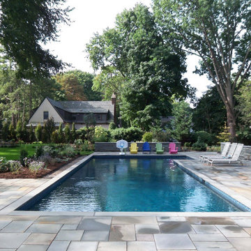 Eglewood flower garden and pool