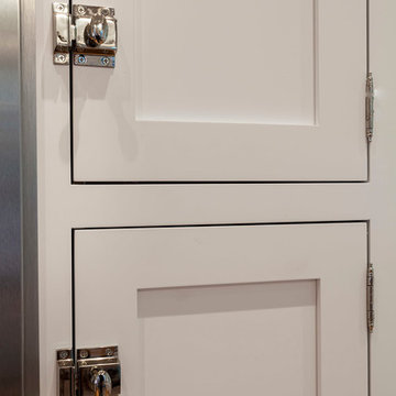 White Painted Cabinets Soapstone Countertops