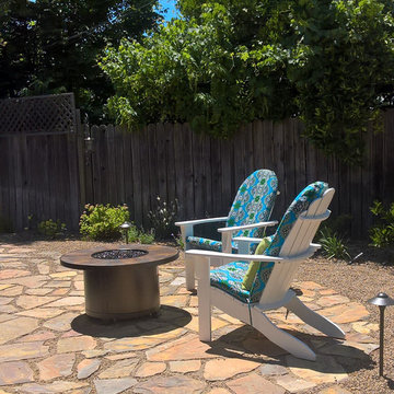 Edible Garden with Whimsy - Lawn removal project