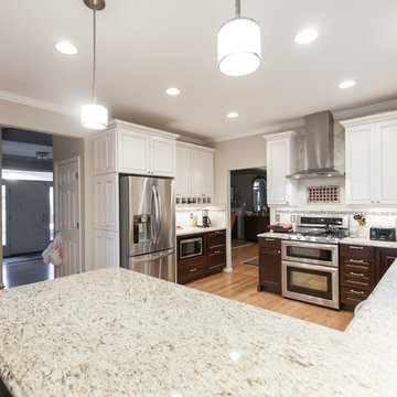 Leesburg Kitchen, Family Room, Deck