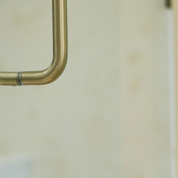 Painted Ivory Master Bathroom for Parade of Homes