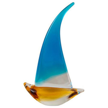 Dale Tiffany AS20327 Kona Sailboat, ulpture-10.25 In and 6.75 In