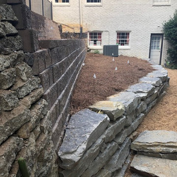 Tiered Retaing Walls/Boulder Wall