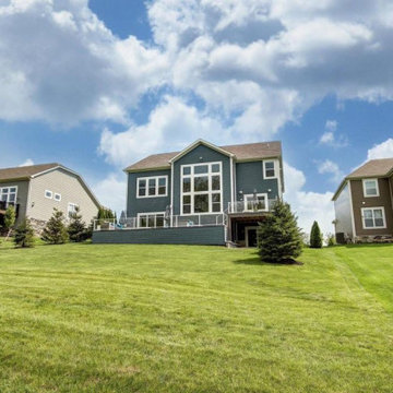 Westerville OH Bi-Level TimberTech Deck