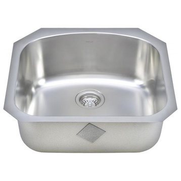 Wells Sinkware 23" D-shaped Sink