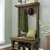 Entryway Hall Tree With Storage Bench