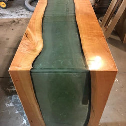River/Waterfall Display Case - Tabletop