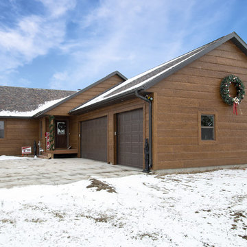 Concrete Log Siding Homes