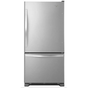 Whirlpool 33-inches wide Bottom-Freezer Refrigerator with SpillGuard™