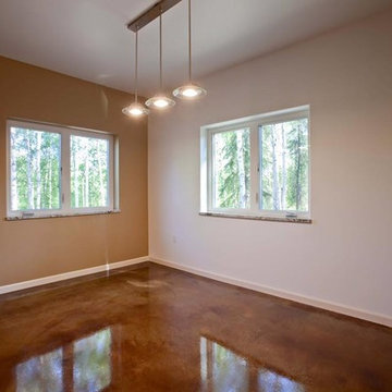 Acid Stained Concrete Floor