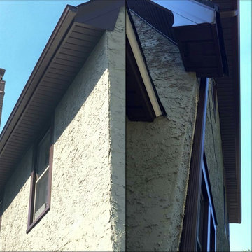 GUTTERS, LEADERS AND SOFFITS