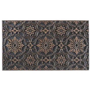 A1 Home Collections Limited Edition 100% Natural Rubber Artistic Doormat