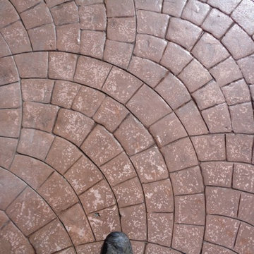 Bourne - Stamped concrete