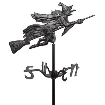 Witch Weathervane Rooftop