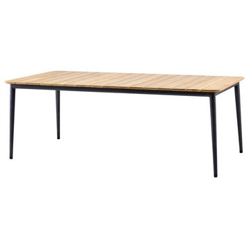 Cane-line Core dining table, 82.7 x 35.5 in, 50128ALT