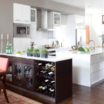 White High Gloss Kitchen