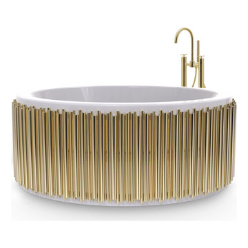 Luxury Bathroom fixtures.