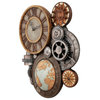 Large Gears of Time Clock