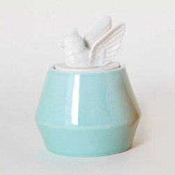 Color Pop Jar with Cardinal Lid - Storage And Organization