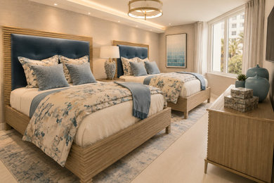 Inspiration for a guest bedroom remodel in Miami