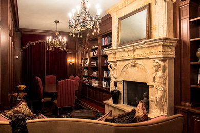Home office - traditional home office idea in Other