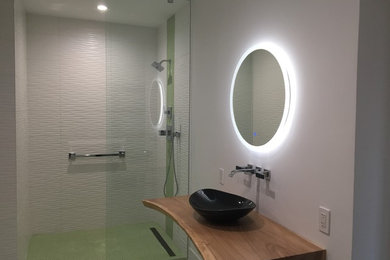 Bathroom - contemporary bathroom idea in Denver