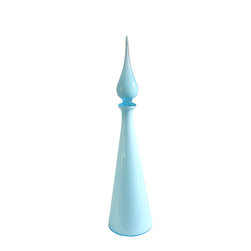 EMPOLI POWDER BLUE GENIE DECANTER BOTTLE - Vases