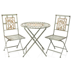 Farmhouse Outdoor Pub And Bistro Sets by Alpine Corporation