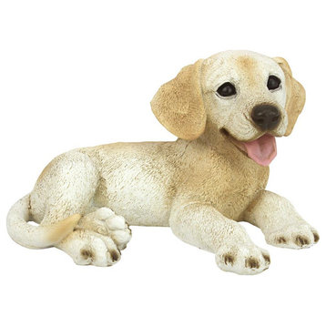 Design Toscano Yellow Labrador Puppy Statue