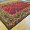 Antique European Donegal Pure Wool Oversize Oriental Rug, 10'10"x14'5"