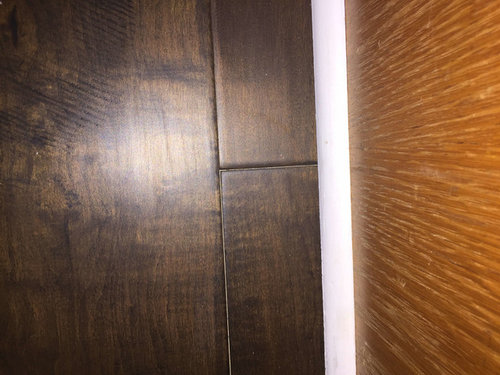 Gaps In New Engineered Wood Floors, How To Fill Gaps In Engineered Hardwood Floors